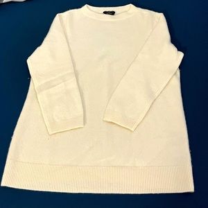 Talbots Ivory Cashmere Sweater